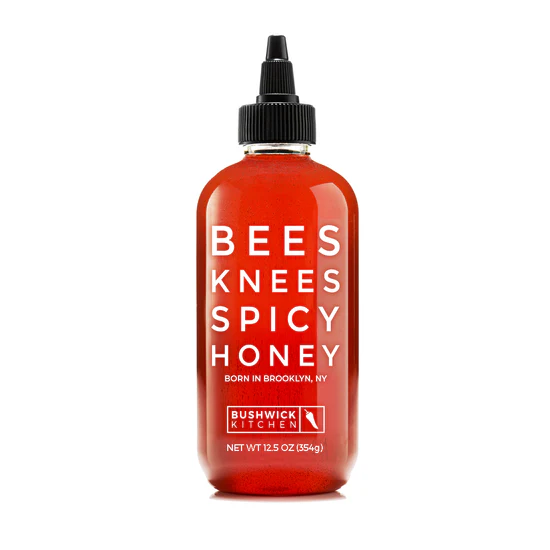 Bushwick Kitchen Bees Knees Spicy Honey featured in Tailorie's 2024 Holiday Gift Guide For The Foodie, a bold honey for culinary adventures.