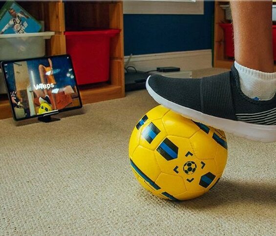 DribbleUp Smart Soccer Ball featured in Tailorie's 2024 Holiday Gift Guide For The Kids, an interactive way for young athletes to enhance their soccer skills.