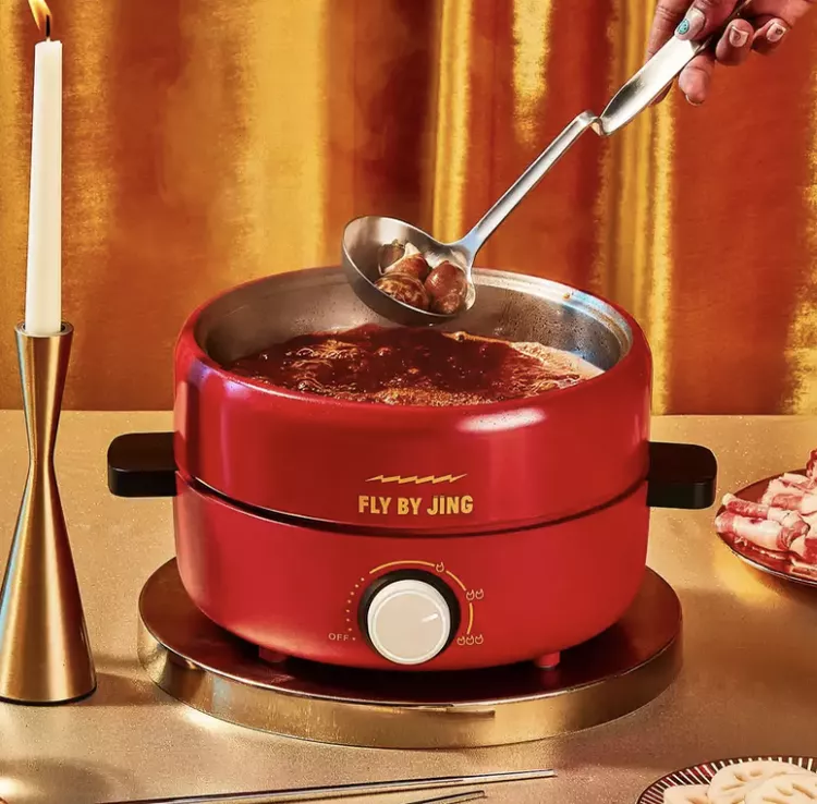 Fly By Jing Hot Pot Starter Set featured in Tailorie's 2024 Holiday Gift Guide For The Foodie, an essential kit for hot pot lovers.